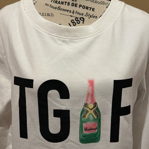 TGIF sweatshirt white - Picture 2 of 7